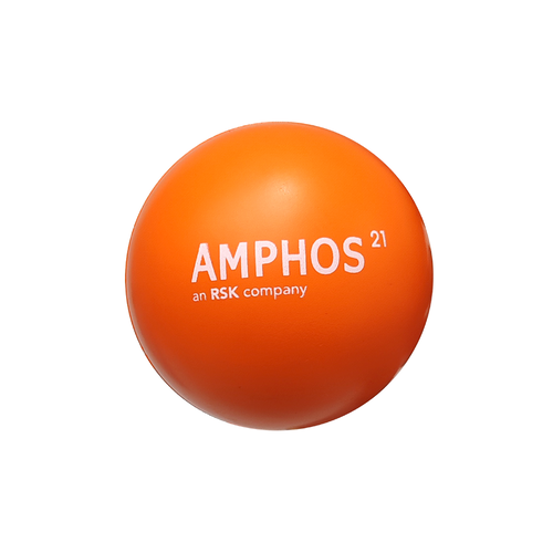 Pelota antiestrés de color entero