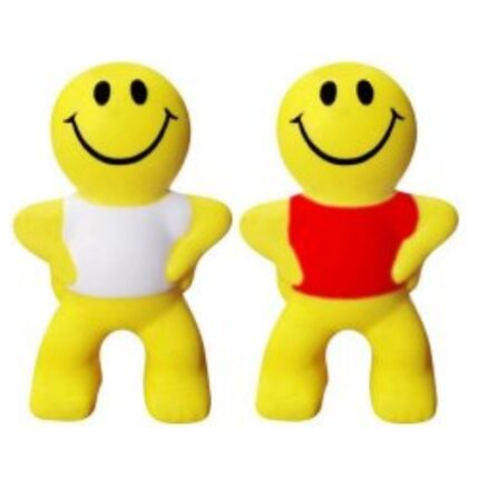 Muñequito antiestrés con polo de color