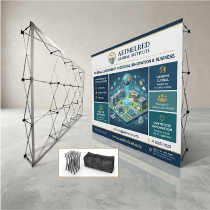 Backing Publicitario – Backing Velcro Personalizado (Pop-Up)