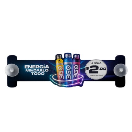 Chuponera Publicitaria en Celtex Personalizada (Aviso con Ventosas)