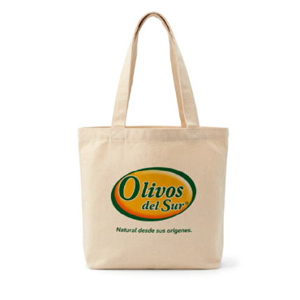 Bolsa de Tocuyo con Fuelle. Medida 23 x 27 x 9